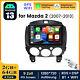 Pour Mazda 2 Demio 2007-2013 Stéréo Radio Android 13 Carplay Lecteur Sans Fil