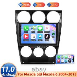 Pour Mazda 6 2004-2015 Android 11 Radio de voiture stéréo Navi Player GPS avec WiFi intégré