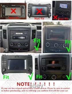 Pour Mercedes Sprinter Carplay Android 12 Radio Stereo GPS Wifi FM Player de 2006 à 2017