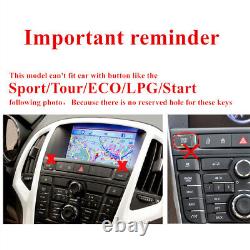 Pour Opel Astra J Vauxhall Astra 2010-2014 Lecteur de Radio Stéréo GPS WiFi DAB 9,7''