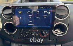 Pour Peugeot Partner 2008-2018 Autoradio Carplay Apple Android13 Lecteur GPS