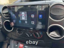 Pour Peugeot Partner 2008-2018 Autoradio Carplay Apple Android13 Lecteur GPS