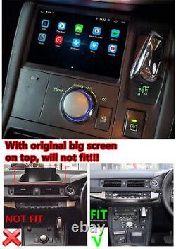 Pour RHD 2011-2022 Lexus CT200H Stéréo Radio GPS Navi WiFi Lecteur 7'' Android 12