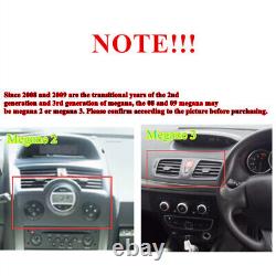 Pour Renault Megane 2 de 2002 à 2009, autoradio stéréo Android 10.1 avec lecteur GPS, navigation et wifi.