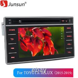 Pour Toyota Hilux 2015-2019 7 Voiture Radio Stereo Gps Sat Nav Lecteur CD Bluetooth