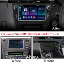 Pour Toyota Prius 2010-2015 Radio Stéréo GPS Nav Wifi FM Carplay 4+32GB Lecteur 9