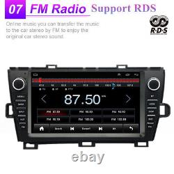 Pour Toyota Prius 2010-2015 Radio Stéréo GPS Nav Wifi FM Carplay 4+32GB Lecteur 9