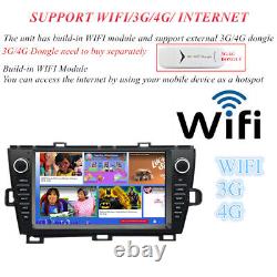 Pour Toyota Prius 2010-2015 Radio Stéréo GPS Nav Wifi FM Carplay 4+32GB Lecteur 9