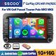 Pour Vw Golf Mk5 Mk6 7 Apple Carplay Autoradio Android 13 Lecteur Gps 16 Go