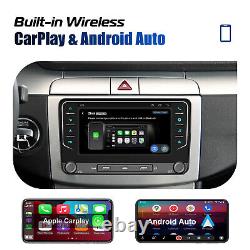 Pour VW GOLF MK5 MK6 7 Apple Carplay Autoradio DAB+ Android 14 Lecteur AHD
