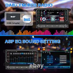 Pour VW GOLF MK5 MK6 7 Apple Carplay Autoradio DAB+ Android 14 Lecteur AHD