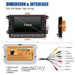 Pour VW GOLF MK5 MK6 7 Apple Carplay Autoradio DAB+ Android 14 Lecteur AHD