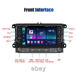 Pour VW GOLF MK5 MK6 7 Apple Carplay Autoradio DAB+ Android 14 Lecteur AHD