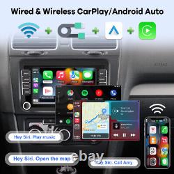 Pour VW GOLF MK5 MK6 7 Apple Carplay Autoradio Stéréo 64Go Android 13 GPS Player