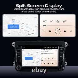 Pour VW GOLF MK5 MK6 7 Carplay Car Stereo Radio Android 12.0 Lecteur GPS BT DAB<br/> <br/>(Note: 'Carplay' and 'DAB' are brands and do not need to be translated)