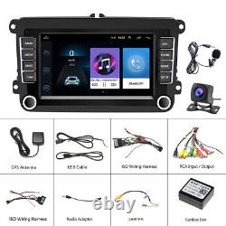 Pour VW GOLF MK5 MK6 7 s'adapte à Apple Carplay Car Stereo Radio Android 12 GPS Player 	<br/>	 	<br/>(Note: This translation may not be 100% accurate as the original title seems to contain technical specifications and may be specific to a product description.)