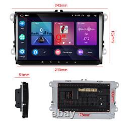 Pour VW GOLF MK5 MK6 9 Apple CarPlay Car Stereo Radio Android 13 Player GPS DAB+ - Pour VW GOLF MK5 MK6 9 Apple CarPlay Stéréo de voiture Radio Android 13 Lecteur GPS DAB+