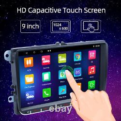 Pour VW GOLF MK5 MK6 9 Apple Carplay Autoradio Android 13 Lecteur GPS 32Go