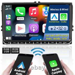 Pour VW GOLF MK5 MK6 9 Apple Carplay Car Stereo Radio Android 12 Player GPS  <br/>
 
 <br/>	
Traduction en français : Pour VW GOLF MK5 MK6 9 lecteur stéréo de voiture Carplay d'Apple Radio Android 12 GPS