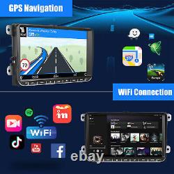 Pour VW GOLF MK5 MK6 9 pouces Apple Carplay Autoradio Android 13 Player GPS DAB