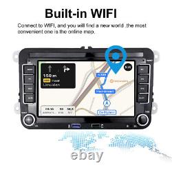 Pour VW GOLF Polo MK5 MK6 7 Autoradio Carplay Stéréo Lecteur Android 11 GPS Wifi