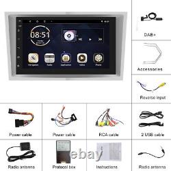 Pour Vauxhall Astra Corsa Vectra Gps Navi Android 10 Voiture Stereo Radio Lecteur Dab+
