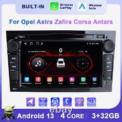 Pour Vauxhall Corsa C/D Antara Astra H Lecteur Radio Stéréo de Voiture Carplay SAT NAV BT