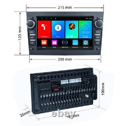 Pour Vauxhall Corsa C/D Antara Astra H lecteur radio stéréo de voiture Carplay SAT NAV BT