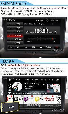 Pour Vauxhall Opel Vivaro/astra/corsa Dab Voiture Stereo Radio Player Gps Nav Android