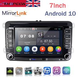 Pour Vw Golf Mk5 Mk6 7inch Voiture Stereo Radio Android 10.0 Lecteur Gps Navi Player