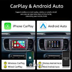 Pour Vw Golf Mk5/mk6 7 Apple Carplay Car Stereo Radio Android 12 Lecteur Gps Uk