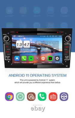 Pumpkin Android 11 Voiture Stereo Radio Gps Navi 32gb Bt Pour Opel Astra Corsa Vectra