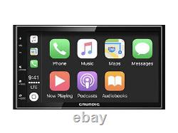 Radio de voiture GRUNDIG avec Apple Carplay, Android, Bluetooth, écran AV, stéréo et DAB GX-3800
