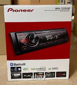 Radio de voiture USB Bluetooth Dab stéréo Pioneer Tuner FM Unité principale iPhone nouvelle