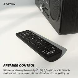 Radio numérique DAB DAB+, lecteur CD, système de haut-parleurs stéréo Bluetooth, USB