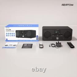 Radio numérique DAB DAB+, lecteur CD, système de haut-parleurs stéréo Bluetooth, USB