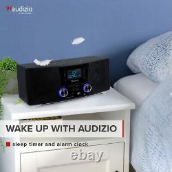 Radio stéréo Audizio Cannes avec radio numérique DAB+, FM, lecteur USB MP3 et CD