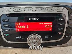 Radio stéréo CD Sony Dab pour Ford Transit Mk7 2008 2009 2010 2011 2012