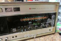 Radio stéréo FM-AM à cassette vintage Hitachi modèle KST-3400H