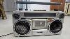 Radio Stéréo à Cassette Vintage Sanyo Fm Sw1 4 Bandes M9903k 9023321435