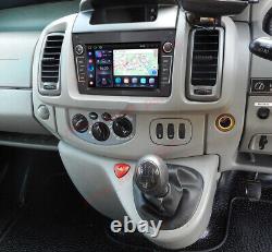 Radio stéréo de voiture 2+32G pour Vauxhall Vivaro 06-10 Carplay Android 13 Lecteur WIFI