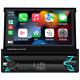 Radio Stéréo De Voiture 7 Pouces Mono Din Lecteur Mp5 Bluetooth Fm Carplay Android Auto Usb