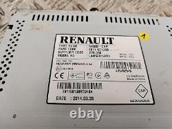 Renault Captur 2013-2020 Sat Nav Radio CD Player Stereo Unité De Tête 281150198r