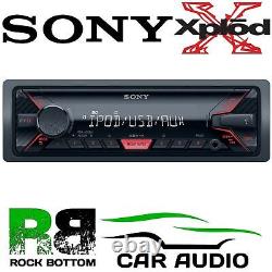 SONY DSX-A200Ui Autoradio stéréo pour voiture 4x55 Watt sans lecteur CD USB AUX lecteur iPhone