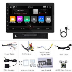 Single 1 Din 10.1 Touch Screen Car Stereo Radio Gps Navi Wifi Android 11 Lecteur