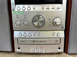 Sony S-master Cmt-sp290db Lecteur CD et cassette stéréo HiFi avec changeur 3 disques et radio Dab