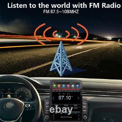 Système de navigation GPS Radio stéréo Lecteur multimédia pour voiture avec écran tactile vertical de 9,7 pouces