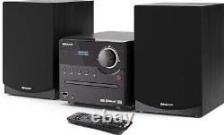 Système stéréo Hi-Fi micro Sharp XL-B517D(BK) avec radio DAB, DAB+ et Bluetooth