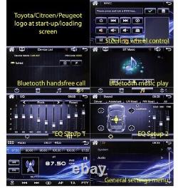 Toyota Aygo Citroen C1 Peugeot 107 Voiture DVD Lecteur Mp3 CD Mp4 Radio Stereo Usb Kt