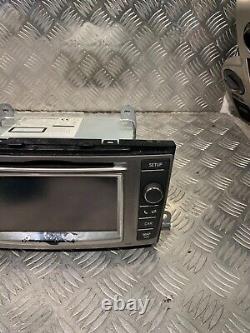 Unité principale de lecteur radio stéréo Toyota Avensis 2012 86140-05040